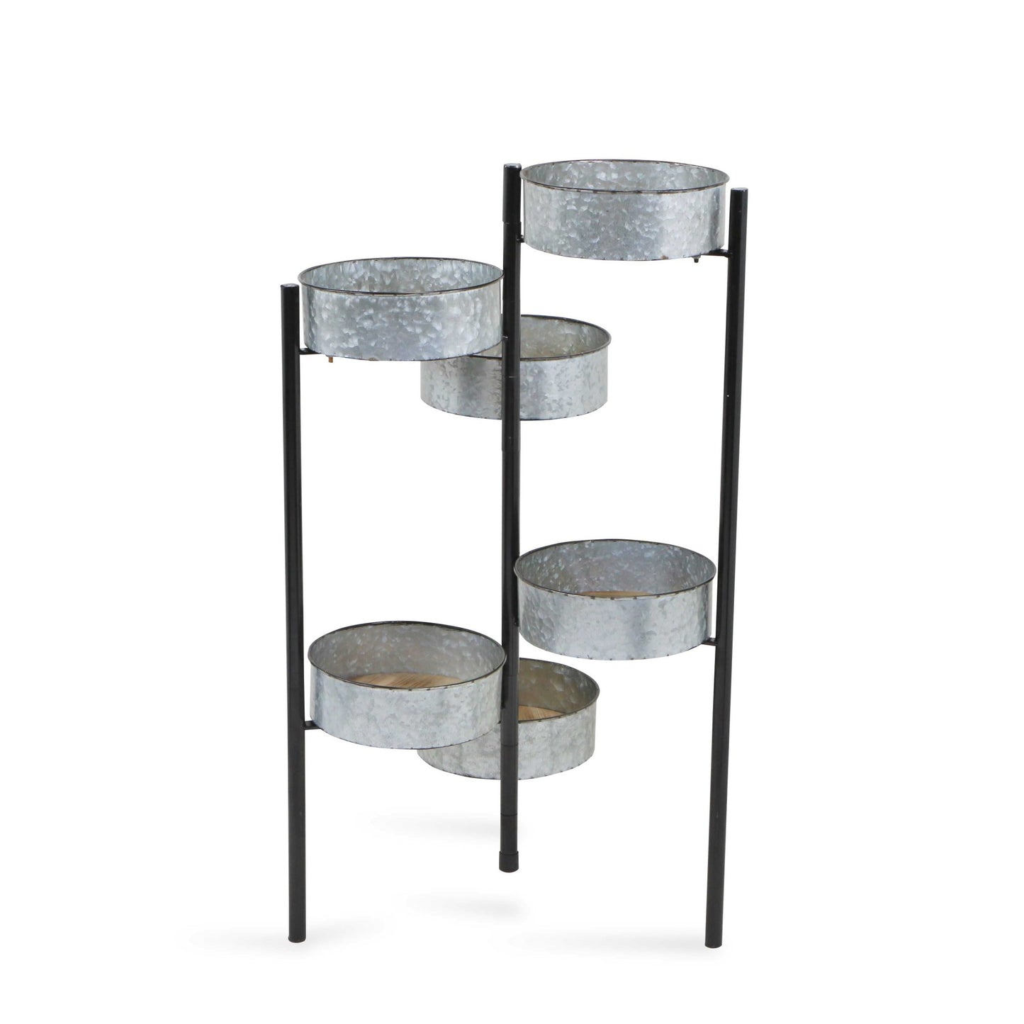 Modern Farmhouse 6 Tier Galvanized Metal Plant Stand