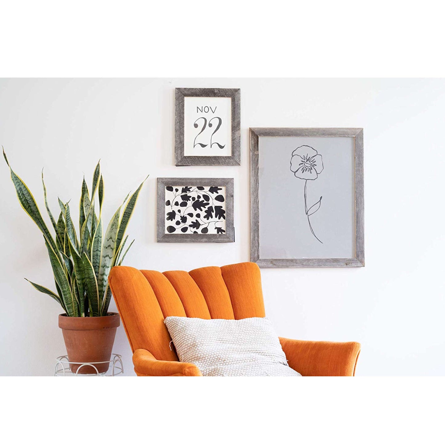 Gray Tabletop Picture Frame