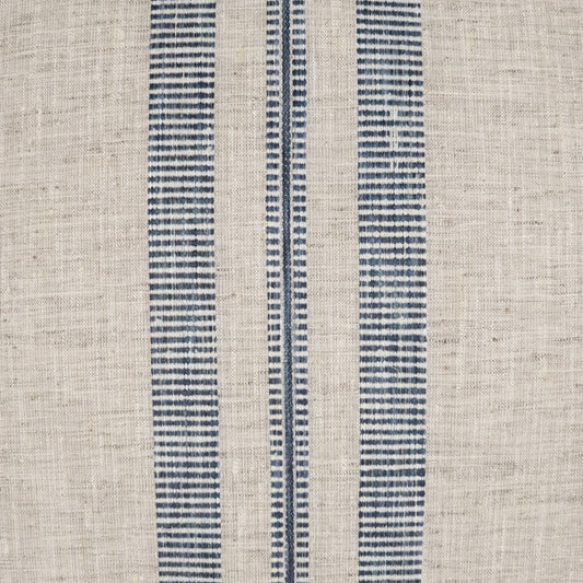 D.V. KAP HOME 3799-I-YARD Double Issue Fabric - Indigo Beach, Stripes  Blue   - Double Issue