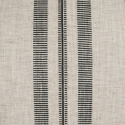 D.V. KAP HOME   24" x 24" Double Issue Pillow - Onyx Beach, Stripes    - 3799-O-2424