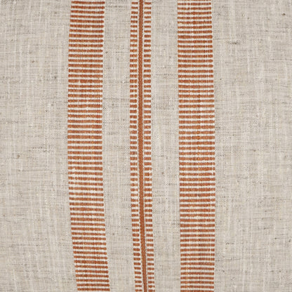 D.V. KAP HOME   24" x 24" Double Issue Pillow - Terracotta Beach, Stripes    - 3799-T-2424