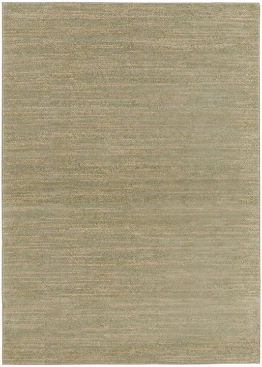 Beige-taupe outdoor rug (5' x 7') with subtle heathered texture; versatile neutral for patios, decks or outdoor living spaces.