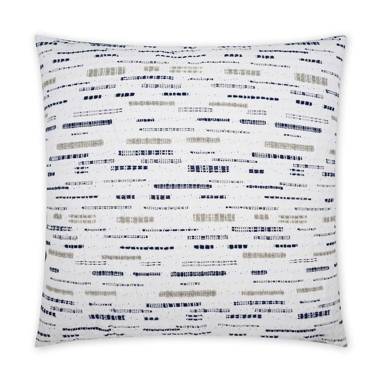 D.V. KAP HOME   24" x 24" Clarity Pillow Beach, Stripes    - 3802-2424