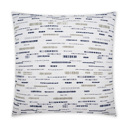 D.V. KAP HOME   24" x 24" Clarity Pillow Beach, Stripes    - 3802-2424