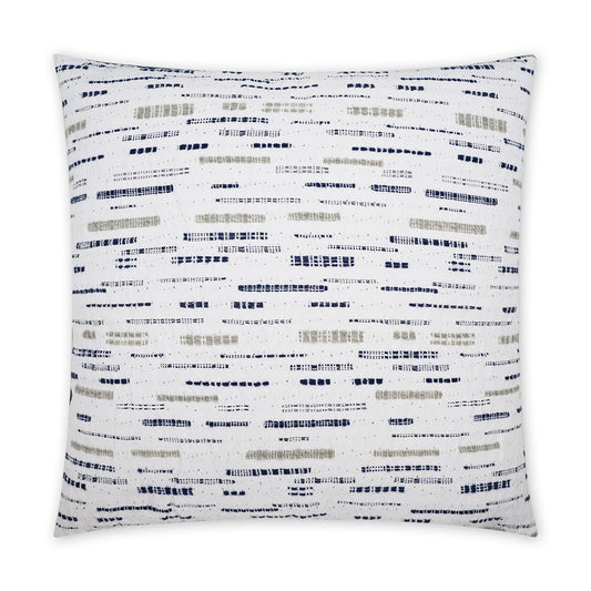 D.V. KAP HOME   24" x 24" Clarity Pillow Beach, Stripes    - 3802-2424