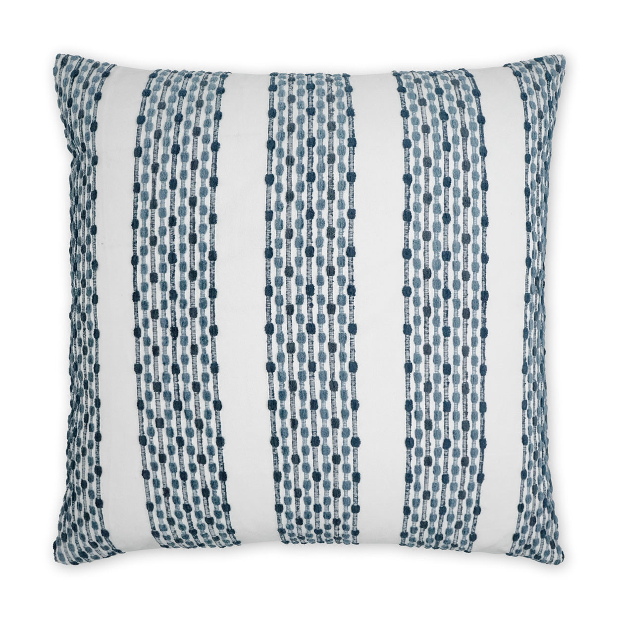D.V. KAP HOME   24" x 24" Amerson Pillow Beach, Stripes    - 3804-2424
