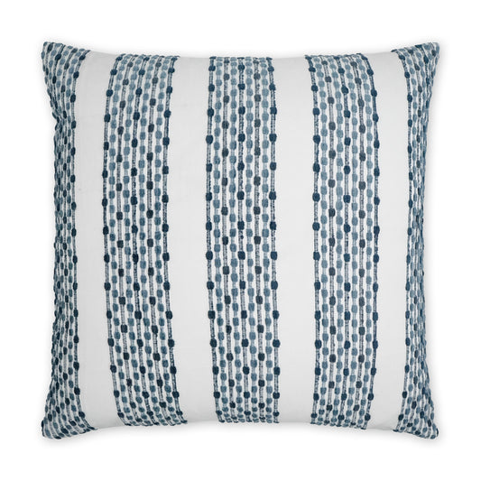 D.V. KAP HOME   24" x 24" Amerson Pillow Beach, Stripes    - 3804-2424