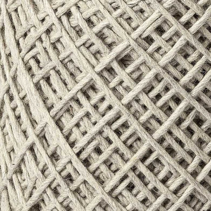 16" Ivory Upholstery Cylinder Abstract Pouf Ottoman