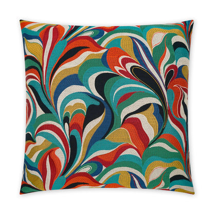 D.V. KAP HOME   24" x 24" Daphne Pillow Modern, Abstract    - 3817-2424