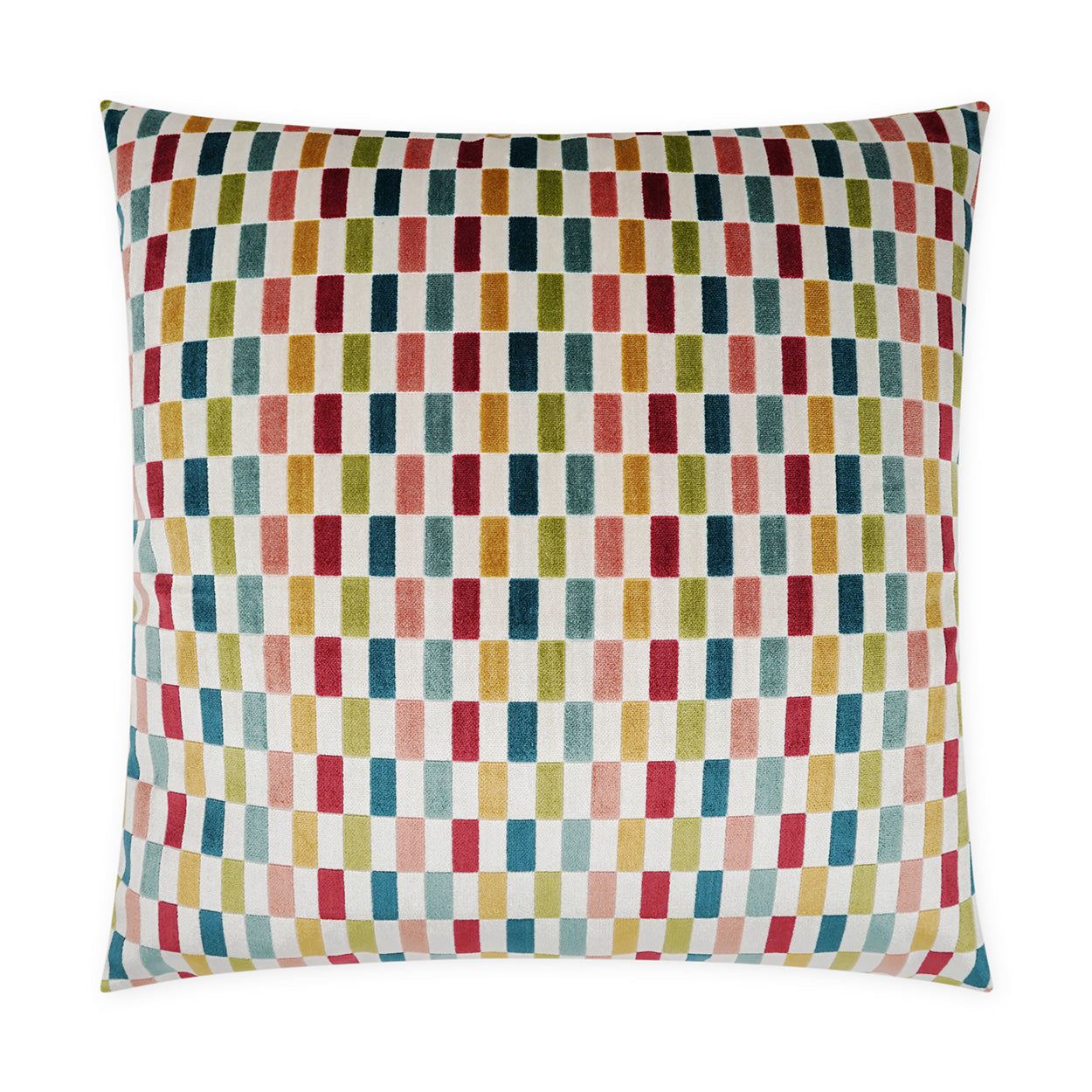 D.V. KAP HOME   24" x 24" Weekend Pillow - Carnival Modern, Geometric    - 3819-C-2424
