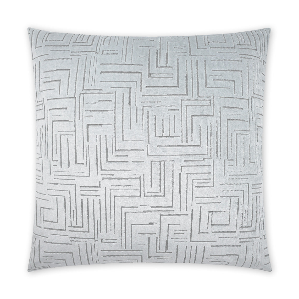 D.V. KAP HOME   24" x 24" Klint Pillow - Mist Modern, Geometric    - 3827-M-2424