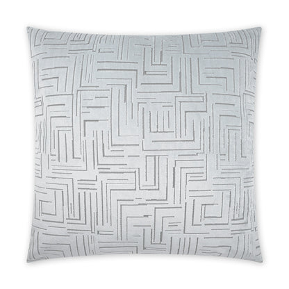 D.V. KAP HOME   24" x 24" Klint Pillow - Mist Modern, Geometric    - 3827-M-2424