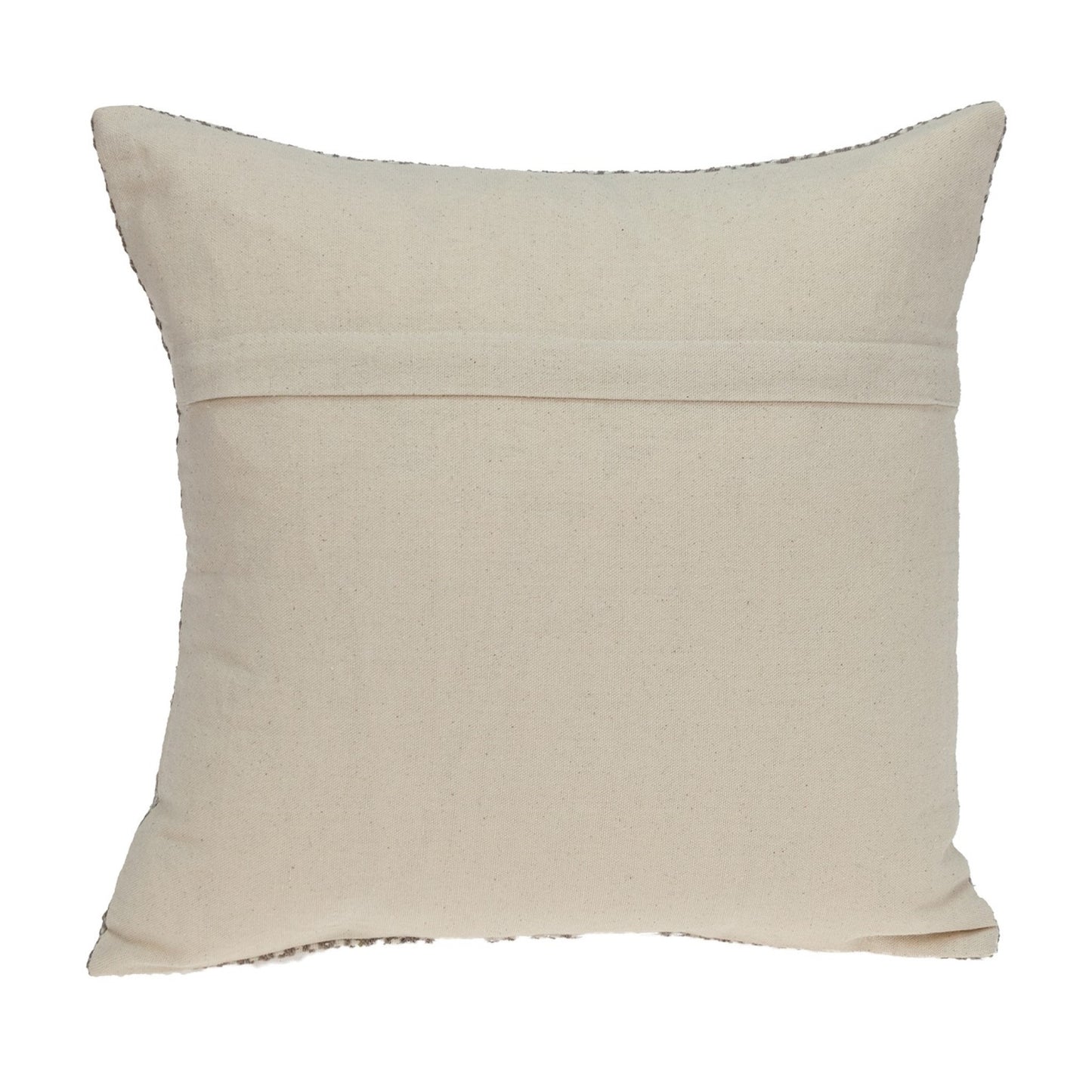 Beige And Mocha Throw Pillow