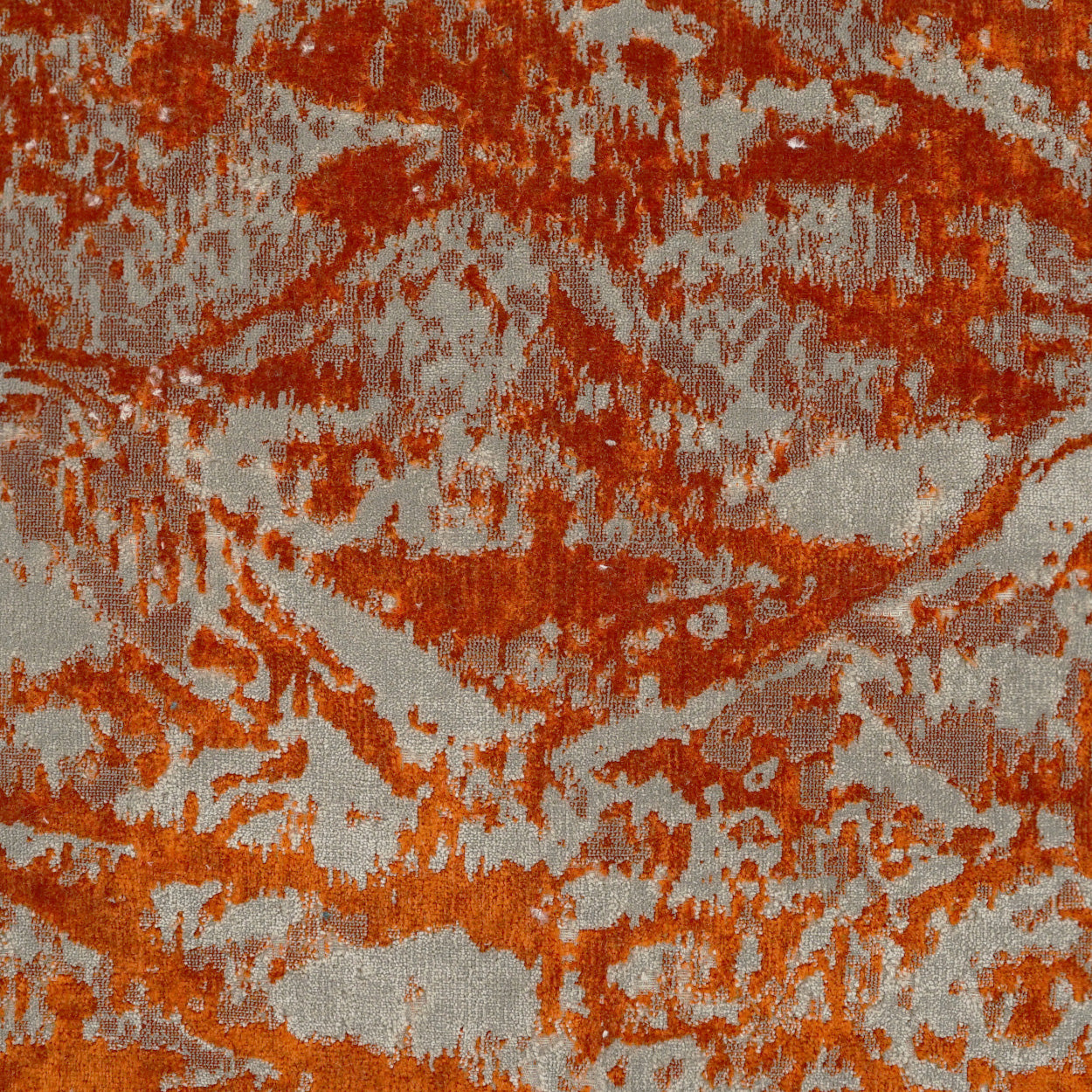 D.V. KAP HOME 3831-O-YARD Aydanno Fabric - Orange Abstract, Modern, Western Chic  Orange   - Aydanno