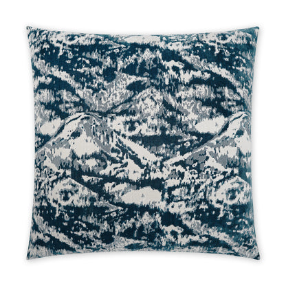 D.V. KAP HOME   24" x 24" Aydanno Pillow - Peacock Abstract, Modern, Western Chic    - 3831-P-2424