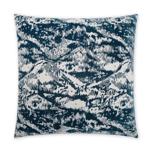 D.V. KAP HOME   24" x 24" Aydanno Pillow - Peacock Abstract, Modern, Western Chic    - 3831-P-2424