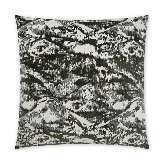 D.V. KAP HOME   24" x 24" Aydanno Pillow - Smoke Abstract, Modern, Western Chic    - 3831-S-2424