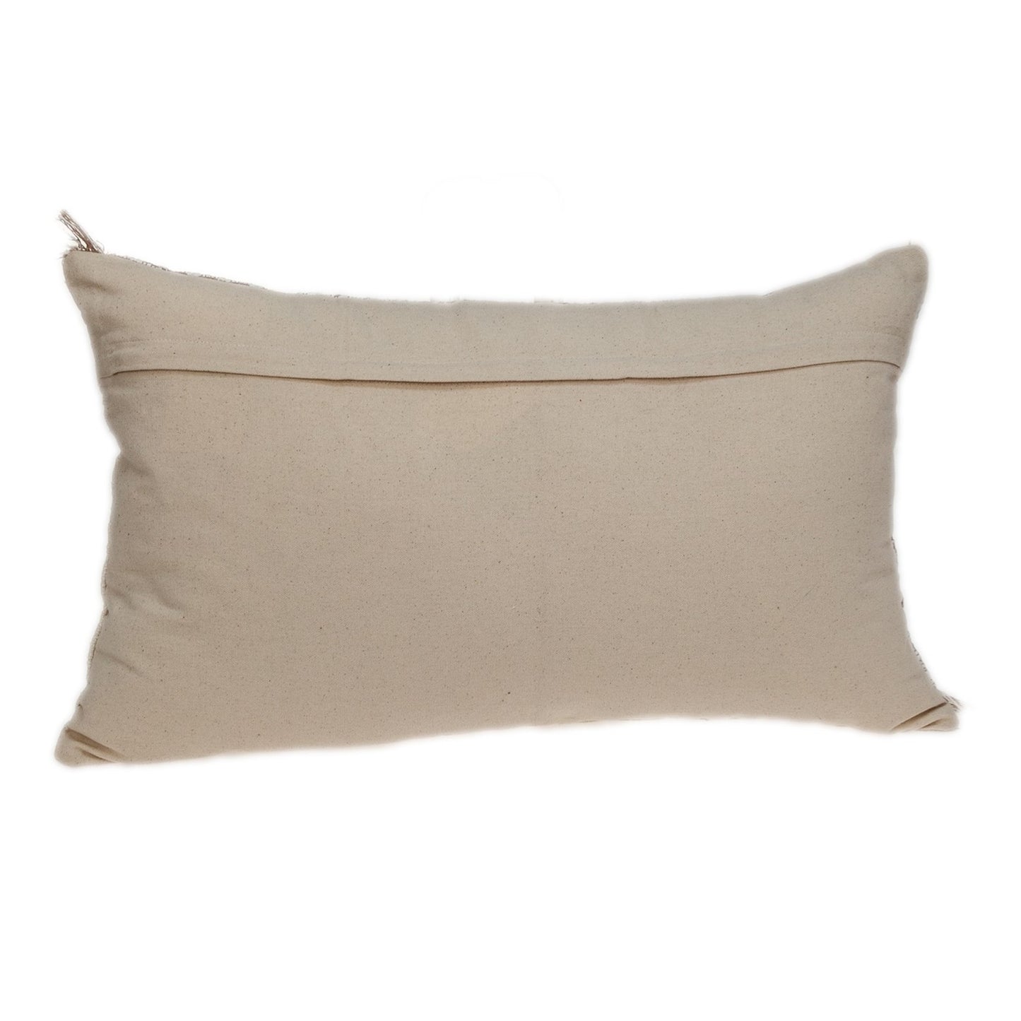 Sandy Beige Textured Throw Pillow