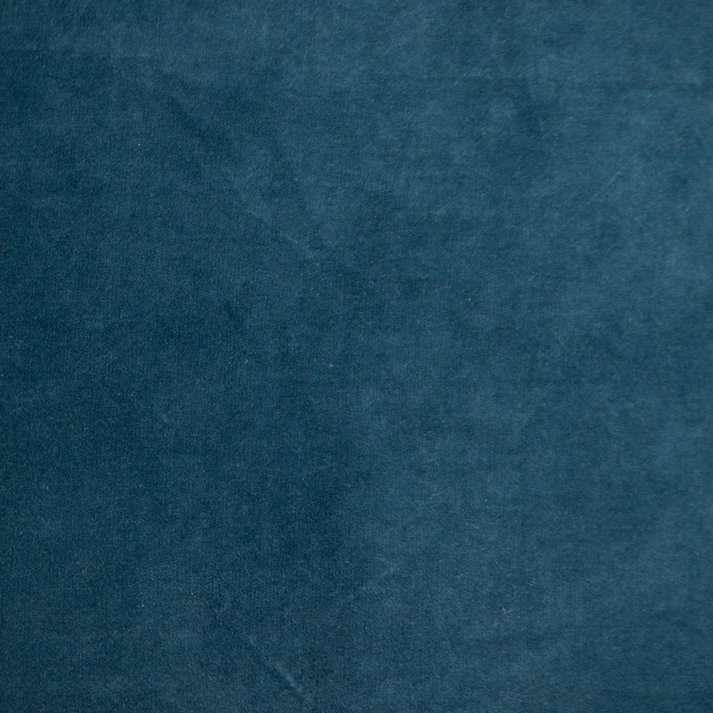 18" Teal Velvet Throw Pillow