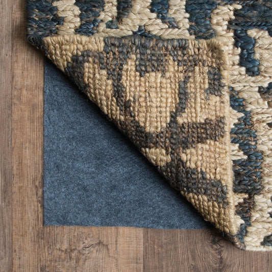 6' x 9' Gray Non Slip Rug Pad