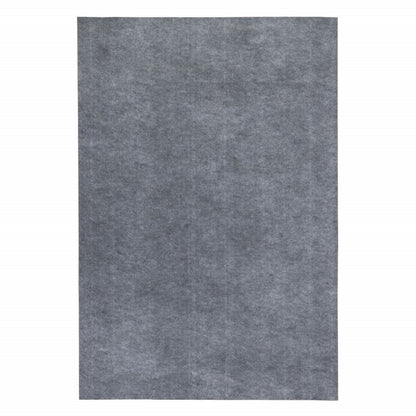 4' x 6' Gray Non Slip Rug Pad