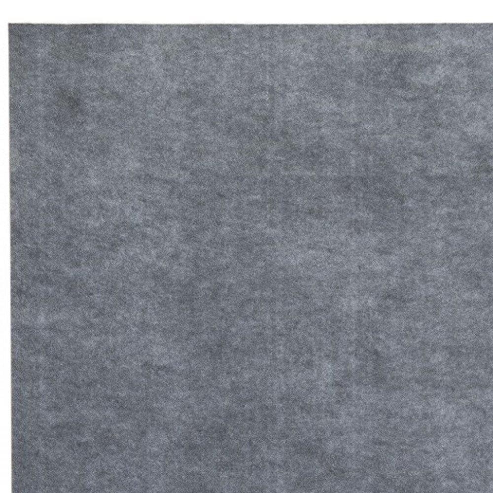 4' x 6' Gray Non Slip Rug Pad