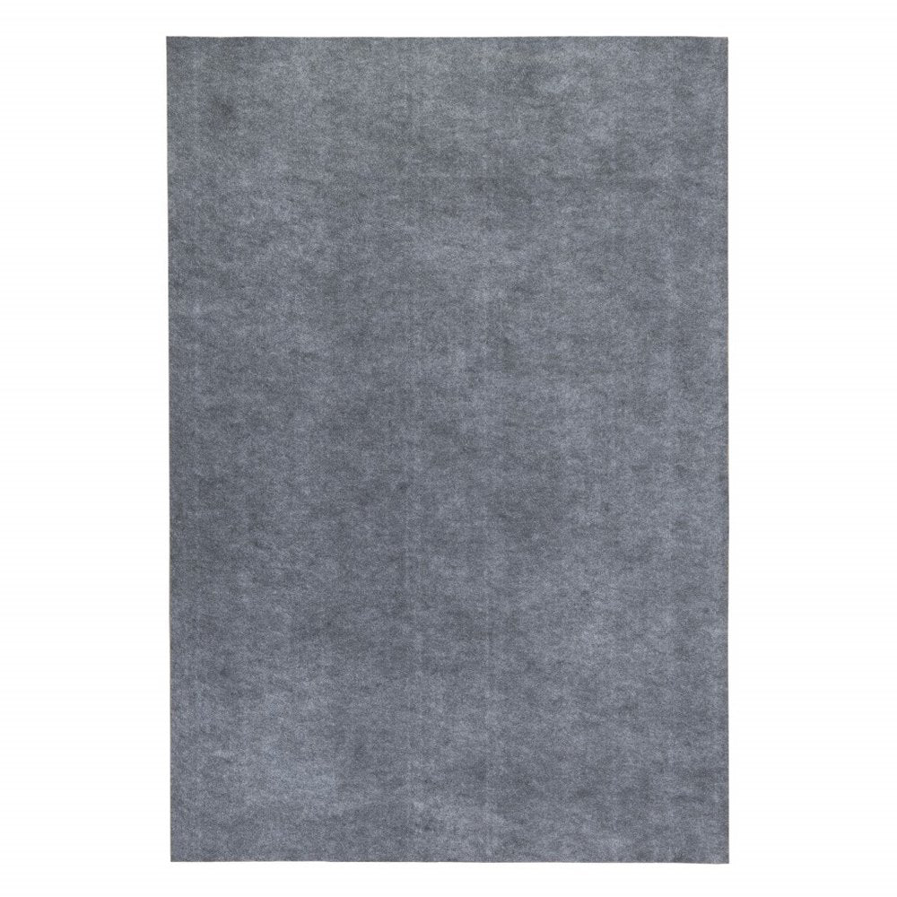 4' x 6' Gray Non Slip Rug Pad