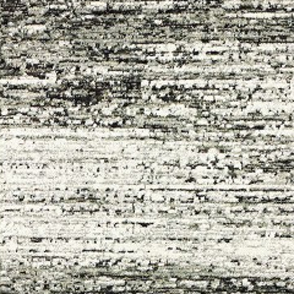 9' X 12' Ash And Slate Abstract Area Rug