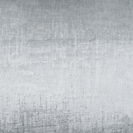 Soft grey textured fabric with subtle distressed pattern; versatile upholstery or drapery material.