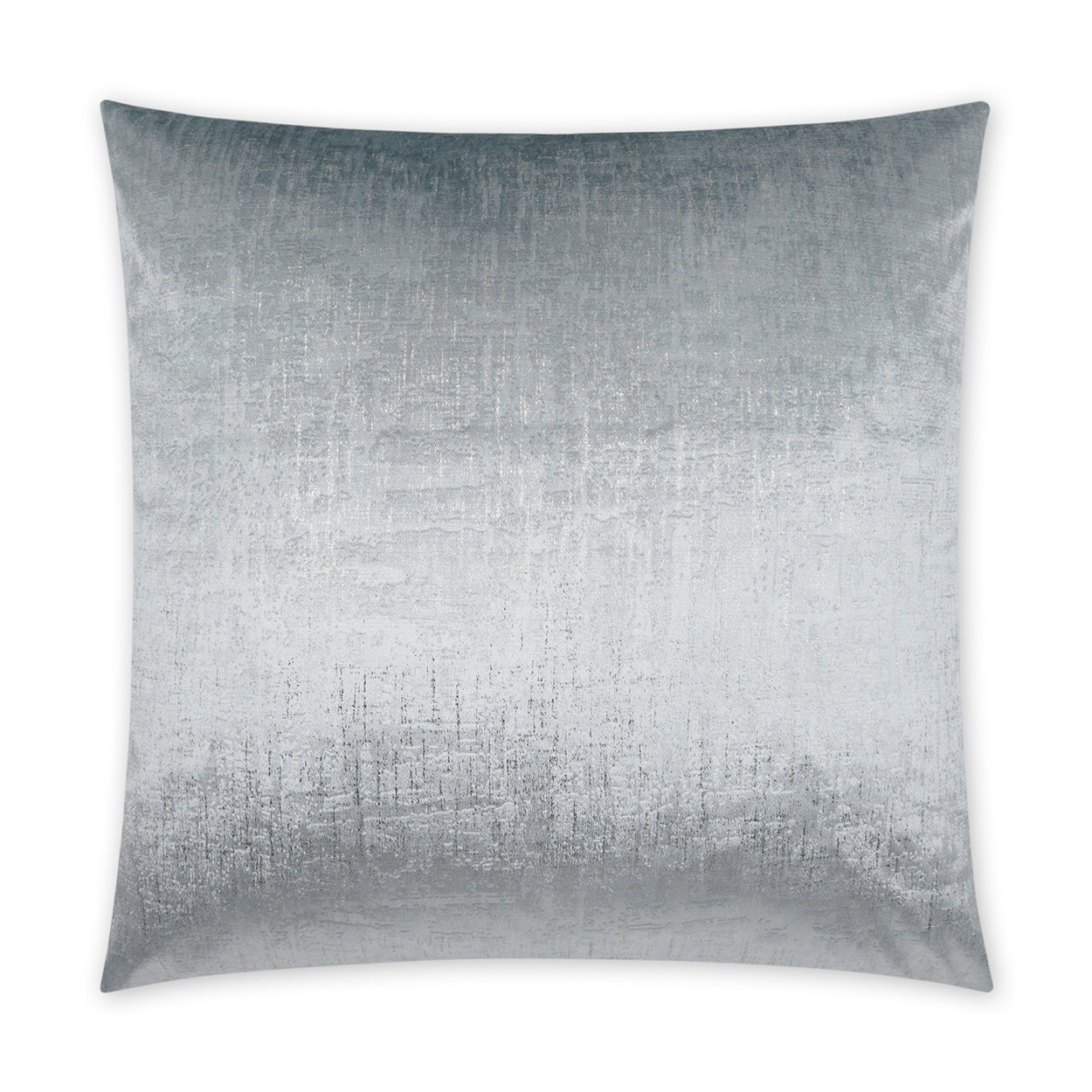 D.V. KAP HOME   24" x 24" Alnwick Pillow - Ash Glam, Solid    - 3837-A-2424