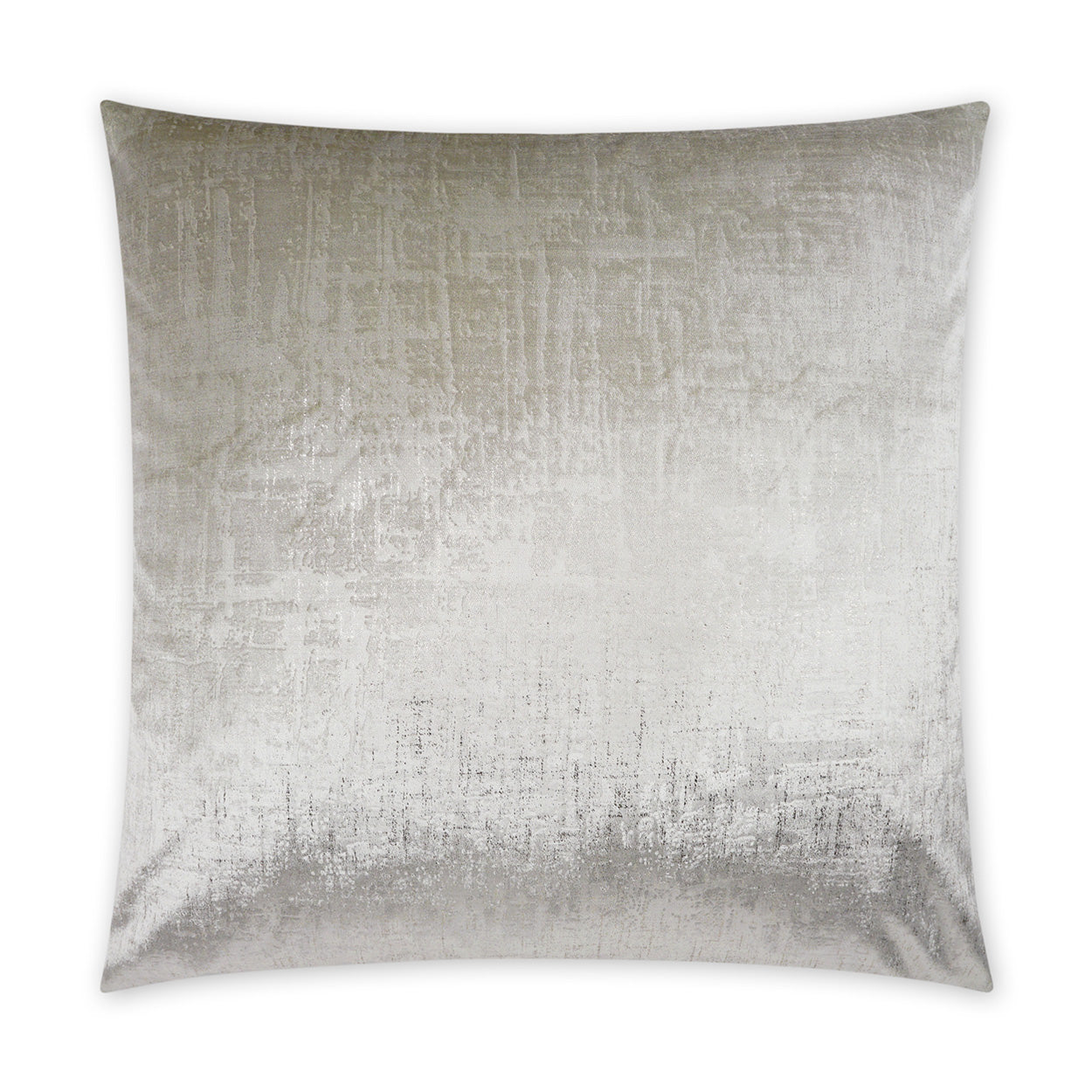 D.V. KAP HOME   24" x 24" Alnwick Pillow - Pearl Glam, Solid    - 3837-P-2424
