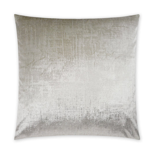 D.V. KAP HOME   24" x 24" Alnwick Pillow - Pearl Glam, Solid    - 3837-P-2424