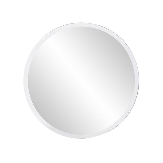 12" Clear Round Unframed Accent Mirror