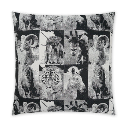 D.V. KAP HOME   24" x 24" Zoology Pillow Animal, Novelty, Modern    - 3841-2424