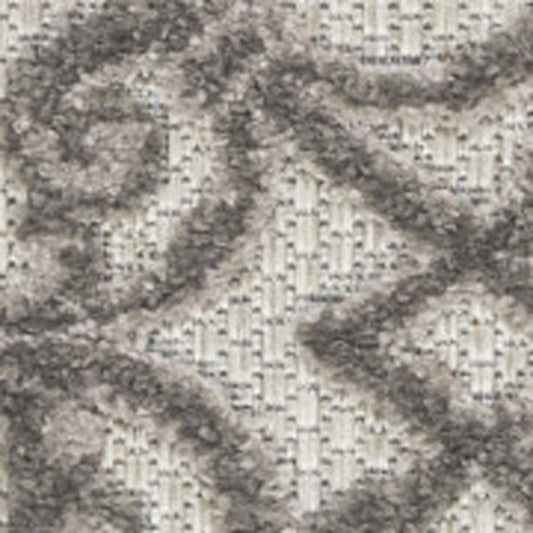 4' X 6' Gray Indoor Outdoor Area Rug