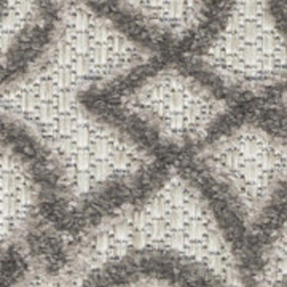 5' X 8' Gray Indoor Outdoor Area Rug