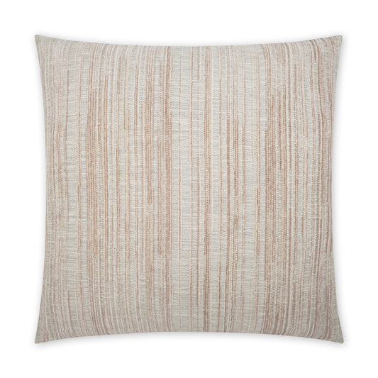D.V. KAP HOME   24" x 24" Julep Pillow - Blush Stripes    - 3851-B-2424