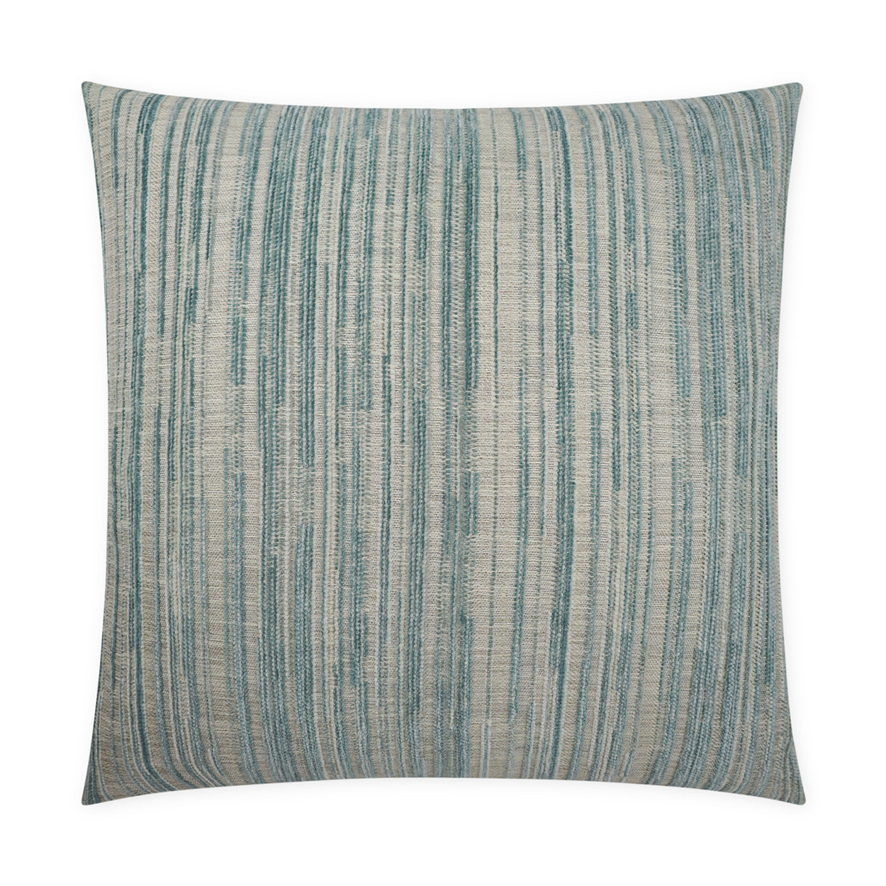 D.V. KAP HOME   24" x 24" Julep Pillow - Mist Stripes    - 3851-M-2424