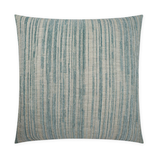 D.V. KAP HOME   24" x 24" Julep Pillow - Mist Stripes    - 3851-M-2424