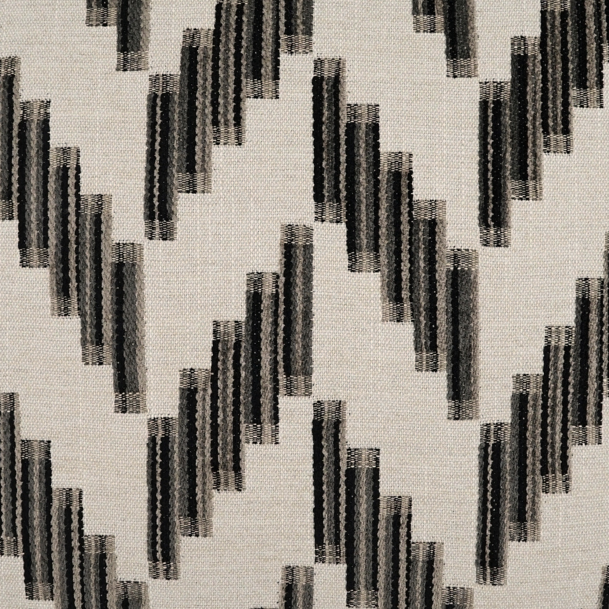 D.V. KAP HOME 3852-E-YARD Harcourt Fabric - Ebony Modern, Global  Tan,Taupe   - Harcourt