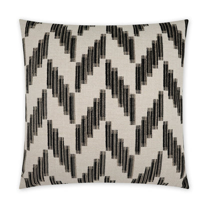 D.V. KAP HOME   24" x 24" Harcourt Pillow - Ebony Modern, Global    - 3852-E-2424