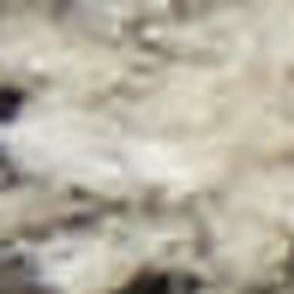 8' Gray And Ivory Abstract Runner Rug