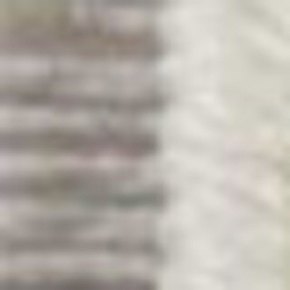 5' X 7' Gray Blue And Orange Ogee Distressed Area Rug