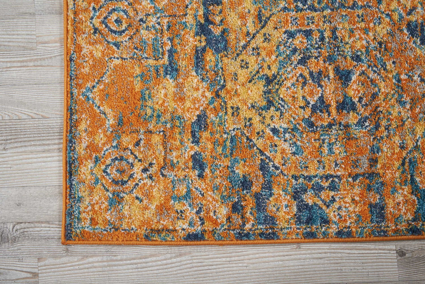 8' Sunset Power Loom Runner Rug