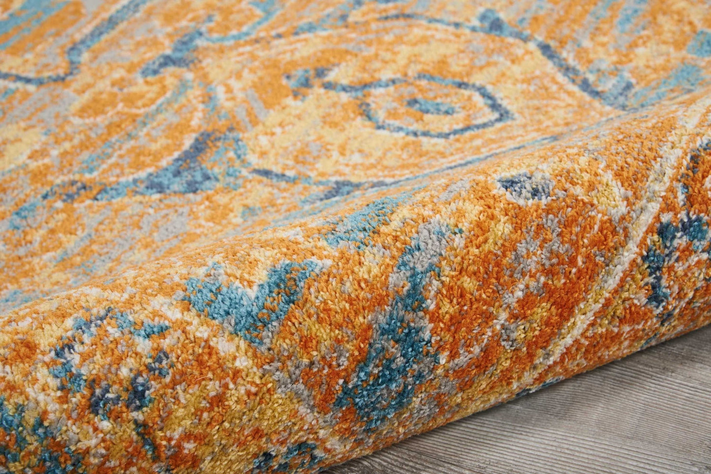 5' X 7' Sunset Power Loom Area Rug