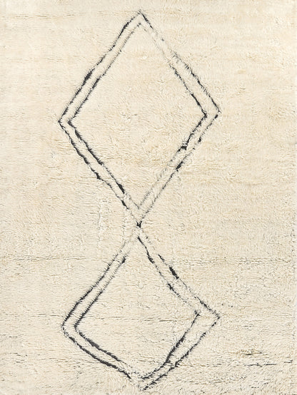 EXQUISITE RUGS   Moroccan Indoor Hand Knotted    - 3853-6'X9'