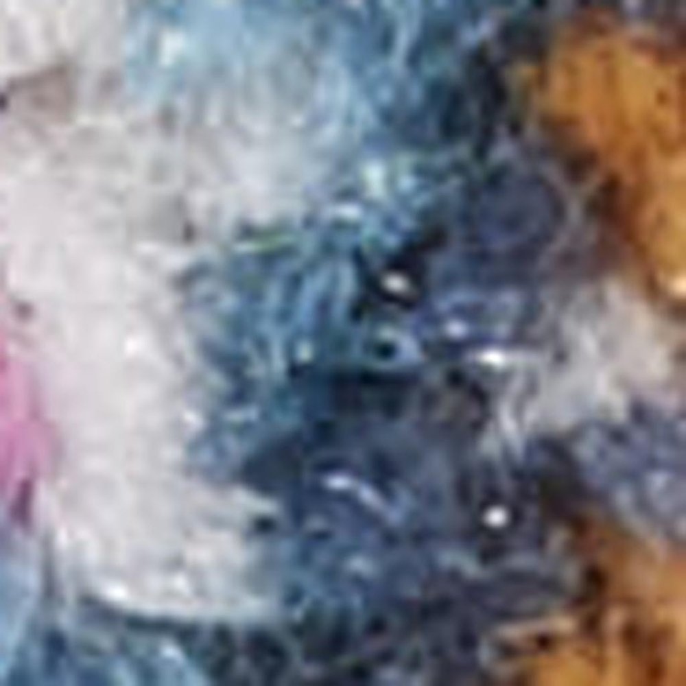 8' Gray And Ivory Medallion Runner Rug