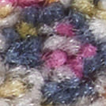 5' Ivory And Blue Medallion Round Rug