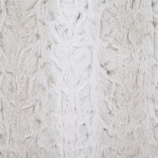 D.V. KAP HOME 3856-A-YARD Juneau Fabric - Arctic Faux Fur, Animal, Western Chic  White   - Juneau