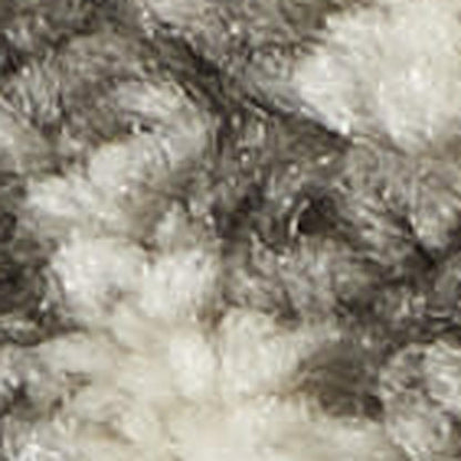 8' X 10' Gray And Ivory Geometric Distressed Area Rug